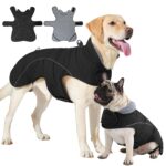 HEYWEAN Wintermantel für Hunde wasserdicht mit Fleece – Warme Hundejacke für kleine bis grosse Hunde