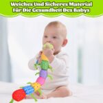 Herenear Musikspielzeug Raupe mit Chenille – Lernspielzeug & Wachstumsmesser für Babys ab 6 Monaten – Bild 6
