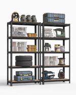SONGMICS Schwerlastregal 2er Set 40x90x180 cm – 175 kg pro Boden für Lager & Garage – Bild 9