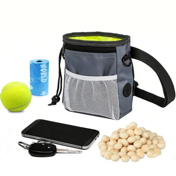 HANWELL Futterbeutel für Hunde – Wasserdichte Trainings- & Leckerli-Tasche mit Poop-Spender