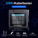 Treedix USB-Kabeltester mit 2,4" Display – Multifunktion für alle Kabeltypen – Bild 6