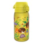 ion8 Kinder Trinkflasche 350ml – Auslaufsicher mit Einhandöffnung für sichere Hydration