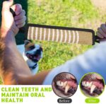 winbarry Beisswurst 30 cm – Robustes Hundespielzeug aus Naturleinen für Tauziehen – Bild 3