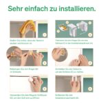 LoveNoobs Magnetische Kindersicherung Schrank – 20 Schlösser + 4 Schlüssel für Baby & Haustiere – Bild 6