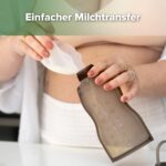haakaa Petal Soft Silikon-Milchauffangbecher – Auslaufsicher & diskret, 2er Set – Bild 9