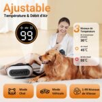 LIGIANT P40 Hundefön mit Negativ-Ionen & Katzen-Modus – Professionelles Trocknen für Hunde & Katzen – Bild 6