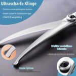 Dream Reach 6.5 Zoll Gebogene Hundeschere – Profi-Fellschere aus 440C Edelstahl für Hunde & Katzen – Bild 3