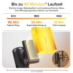 roborock H60 Ultra Akku Staubsauger – 210AW Saugleistung, 90Min Laufzeit, flexibel – Bild 3