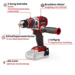 Einhell TP-CD 18 Li Brushless Akkuschrauber – 60 Nm Profi-Bohrschrauber mit Power X-Change – Bild 4