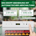Kwasyo Dörrautomat Edelstahl 8 Etagen – Profi-Trocknung für Obst, Gemüse & Fleisch – Bild 5