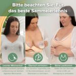 haakaa Petal Soft Silikon-Milchauffangbecher – Auslaufsicher & diskret, 2er Set – Bild 6