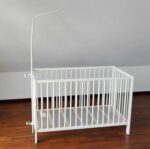 Babykajo Betthimmel Stange – Universelles Metallgestell für Babybetten – Bild 2