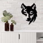 Namofactur LED-Wandlampe Wolf aus Holz – DIY-Selbstbauset mit Hintergrundbeleuchtung – Bild 5