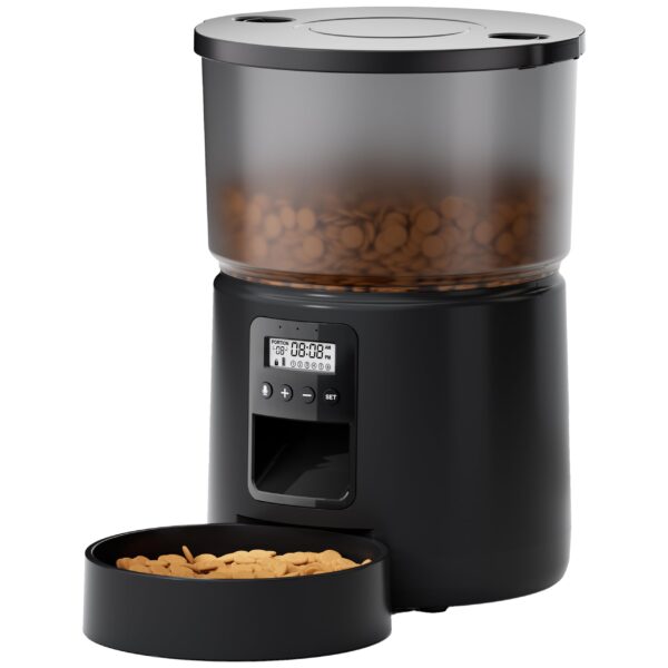 BEMOONY Futterautomat Katze 3L – Programmierbarer Futterspender mit 10s Aufnahmefunktion