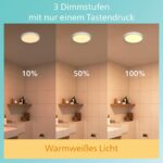 Philips Super Slim LED Deckenleuchte 30 cm – Dimmbar mit SceneSwitch für Badezimmer – Bild 5