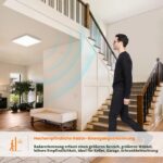 slochi 2er Set LED Deckenleuchte mit Radar-Bewegungsmelder – 15W, 1500 Lumen, 3 Farbtemperaturen – Bild 5