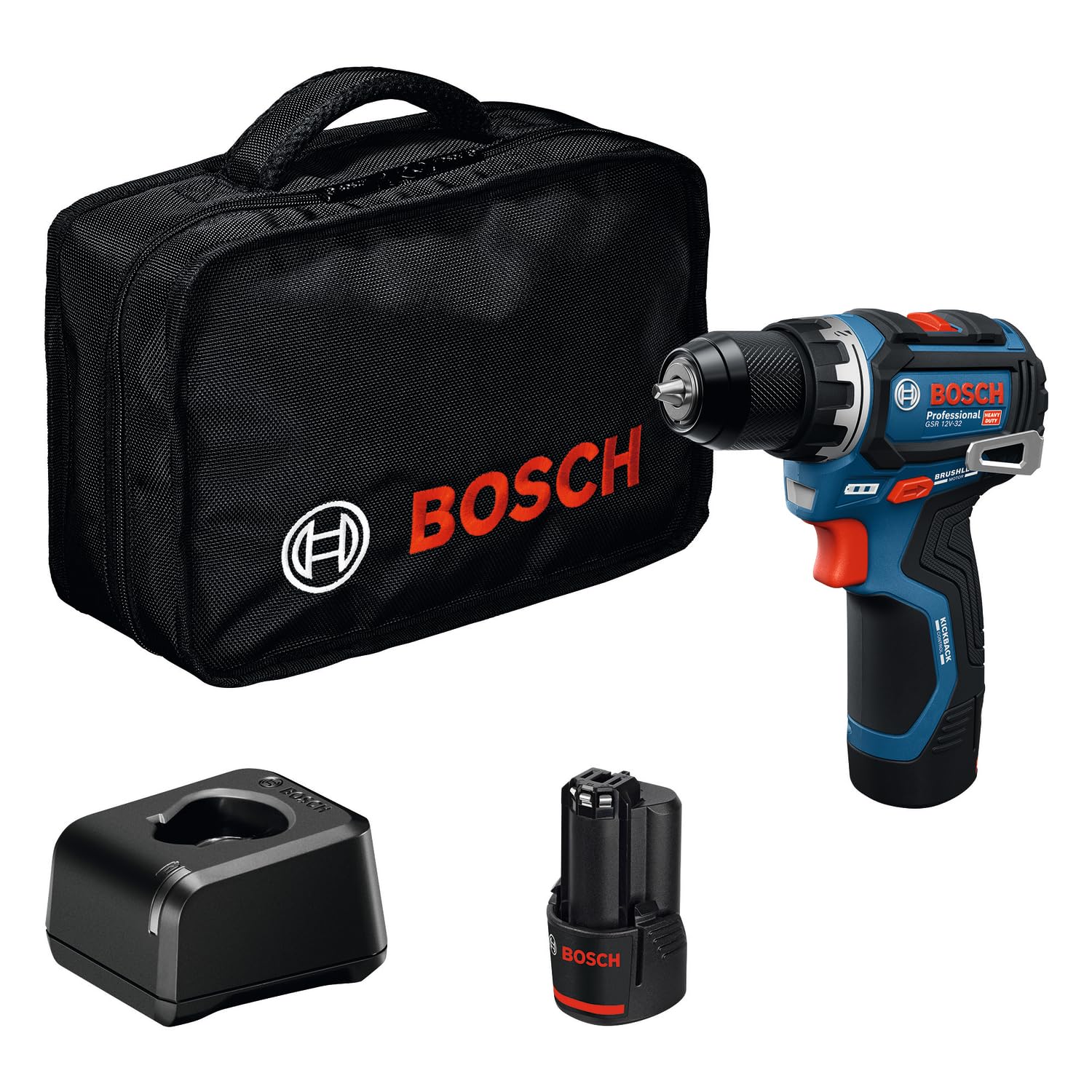 Bosch Professional GSR 12V-32 Akku-Bohrschrauber – Kompakt & sicher für präzise Arbeiten