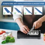 MusyVocay Elektrischer Messerschärfer mit Diamant – 3-stufiges Schleifsystem für Profiküchen – Bild 7