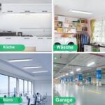 Modlicht LED Feuchtraumleuchte 120cm 36W 5000K – IP65 Wasserdicht für Werkstatt & Keller – Bild 7