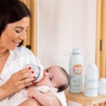 Happymami Unterwegs-Set: Thermosflasche 500ml & Milchpulver-Portionierer – BPA-frei & Auslaufsicher – Bild 7