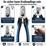 PetPäl Krallenschere für Hunde & Katzen – Profi-Qualität mit Sicherheits-Abstandshalter – Bild 2