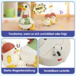 HOLA Tanzende Enten-Familie mit Licht & Musik – Interaktives Krabbelspielzeug ab 6 Monaten – Bild 5