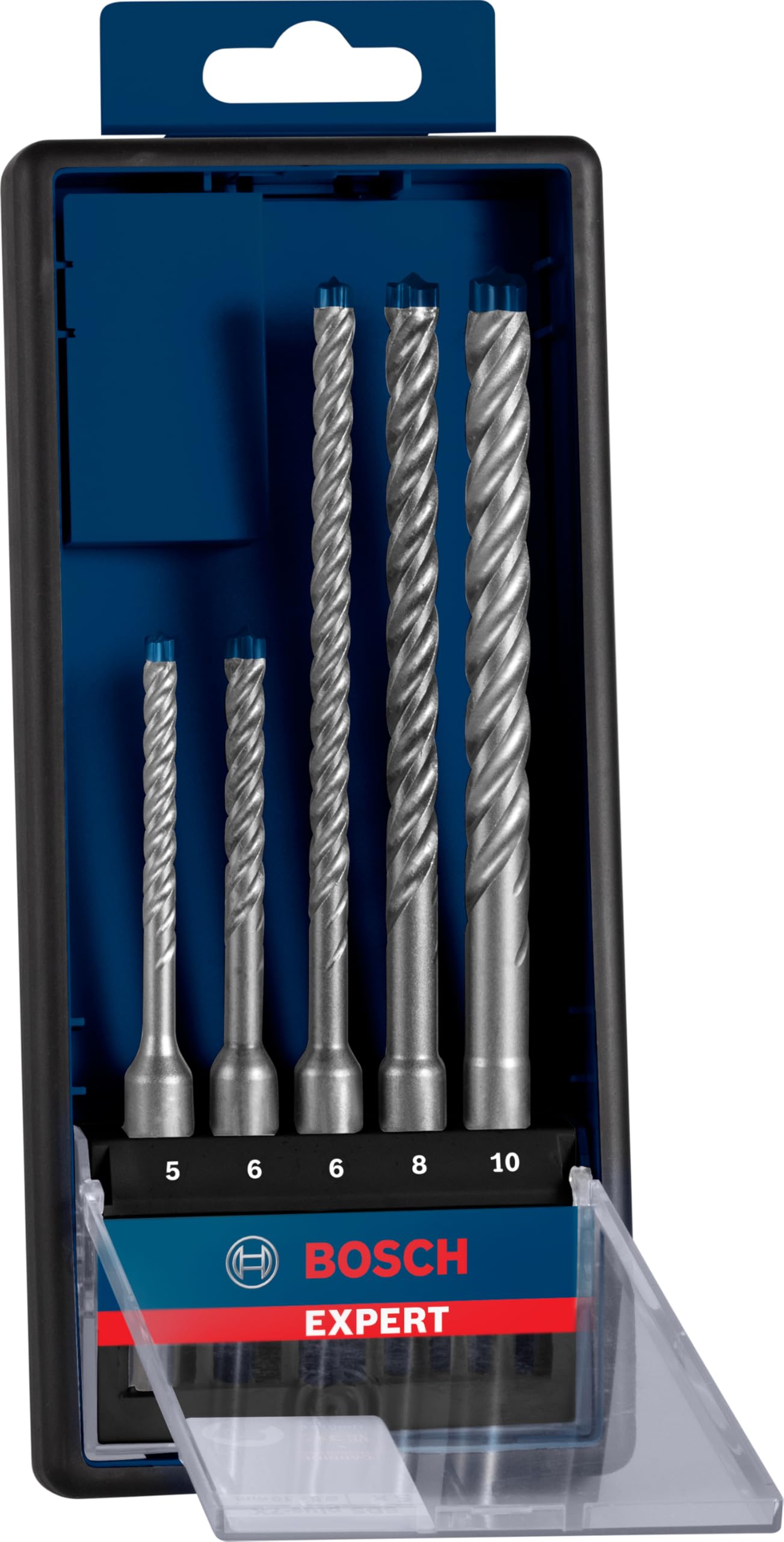 Bosch Professional Expert SDS plus-7X Hammerbohrer Set 5-10 mm – Stahlbeton