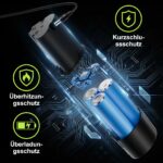 VOERJIA 12V Akkuschrauber-Set mit 2x2000mAh Akkus – 35Nm Drehmoment für Heimwerker – Bild 4