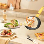 Elektrische Crêpes-Pfanne 17,8 cm mit automatischer Temperaturregelung – Antihaft-Profigerät – Bild 2