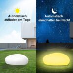 infray 40cm Solargartenkugel mit 9 Farbmodi – IP67 Solarleuchte für Garten & Balkon – Bild 2