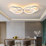 MYCUL LED Deckenlampe 48W dimmbar – Ringform Deckenleuchte 86cm mit Fernbedienung & APP – Bild 7