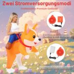 Anroong Aufblasbares Corgi Kostüm – Lustige Hundeverkleidung für Erwachsene & Kinder – Bild 4