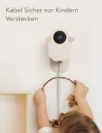 nooie Babyphone mit Kamera WLAN 1080P – Nachtsicht & Cry Detection für sicheres Monitoring – Bild 5