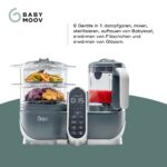 Babymoov Nutribaby Plus Dampfgarer & Mixer – 6-in-1 Babykostzubereiter mit 2200ml – Bild 4