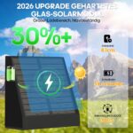 Soiarllt Solar-Wandleuchte mit Radar-Bewegungsmelder IP65 – 1800mAh Akku, 20-24h Laufzeit – Bild 2