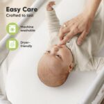 KeaBabies 2er-Pack Bio Spannbettlaken 83x43 cm – Weich & Atmungsaktiv für Babybett – Bild 7