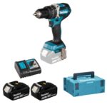 Makita DHP484RTJ Akku-Schlagbohrschrauber 18V 5,0Ah – Kompaktes Profi-Werkzeug mit MAKPAC