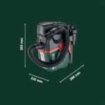 metabo AS 18 L PC Compact – 18V Akku-Sauger Nass-Trocken mit PressClean – Bild 3