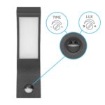 Miratic LED-Wandleuchte mit PIR-Bewegungsmelder – 800 lm Warmweiss IP54 Aussenschutz – Bild 5