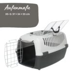 TRIXIE Capri III Open Top Transportbox 40×38×61 cm – Sichere Haustierbox für Hunde & Katzen – Bild 3