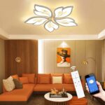 LED Deckenleuchte dimmbar 40W – Farbwechsel mit Fernbedienung & App für Wohnzimmer