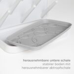 Ubbi Vertical Baby Bottle Drying Rack – Platzsparendes Abtropfgestell für 13 Flaschen – Bild 6