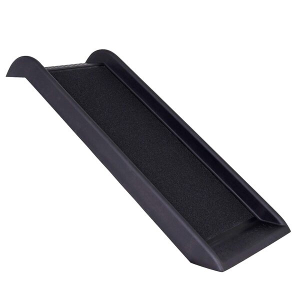 lionto Hunderampe 100x38 cm – Gelenkschonend bis 90 kg für Auto & Möbel