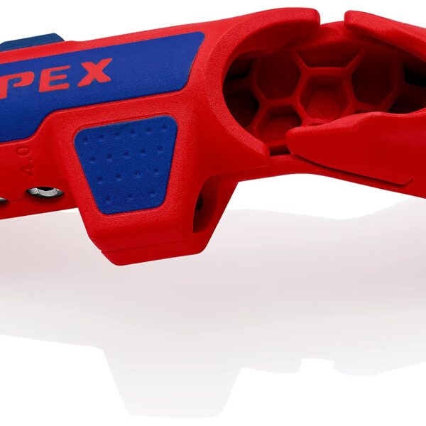 KNIPEX ErgoStrip 16 95 01 SB – Universal-Abmantelungswerkzeug für Rundkabel & Datenkabel
