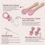 o'doe 15-teiliges Baby Entwöhnungsset mit Saugnapf – Silikon-Fütterungsset für 6–12 Monate – Bild 6