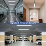 ANTENLICHT LED Feuchtraumleuchte 150cm – 45W 5000 Lumen IP65 Neutralweiss 4000K – Bild 4