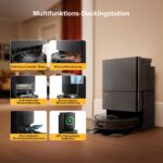 roborock Qrevo S5V Saugroboter mit Wischfunktion – 12.000Pa Saugkraft & Warmlufttrocknung – Bild 3