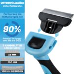 BluePet Unterwollbürste Grösse L – Effektive Fellpflege für Hunde & Katzen – Bild 5