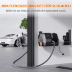 Giraffe Tools Grandstorm Nass- & Trockensauger mit 10 m Schlauch – Wandmontage für Garage – Bild 9