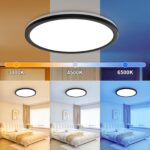 AmazeFan LED Deckenleuchte 24W dimmbar – Fernbedienung, Nachtlicht & Timer für Wohnzimmer – Bild 2